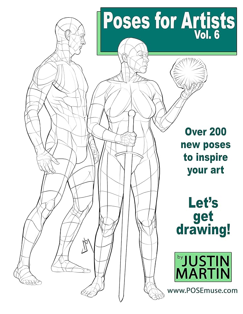 Amazon.co.jp: Poses for Artists Volume 6: An essential